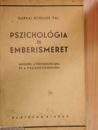 Pszichológia és emberismeret