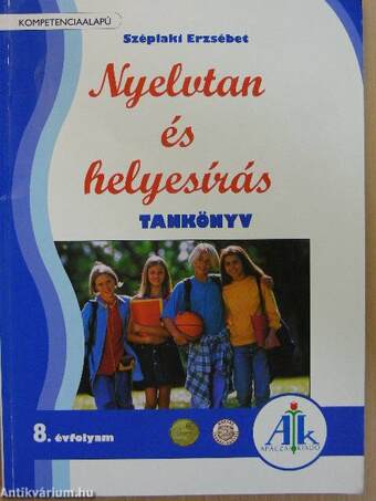 Nyelvtan és helyesírás tankönyv 8.