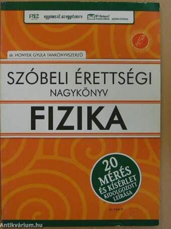 Szóbeli érettségi nagykönyv - fizika