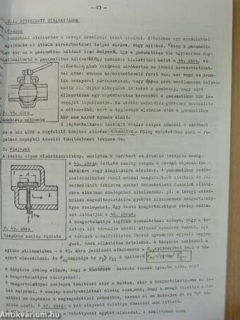 Pneumatikus és hidraulikus rendszerek üzemeltetése, karbantartása