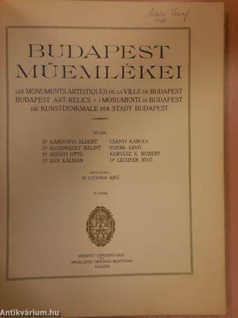 Budapest műemlékei