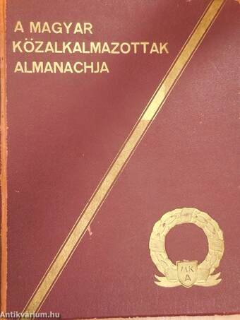 A Magyar Közalkalmazottak Almanachja 1941.
