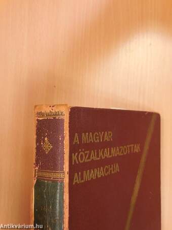 A Magyar Közalkalmazottak Almanachja 1941.