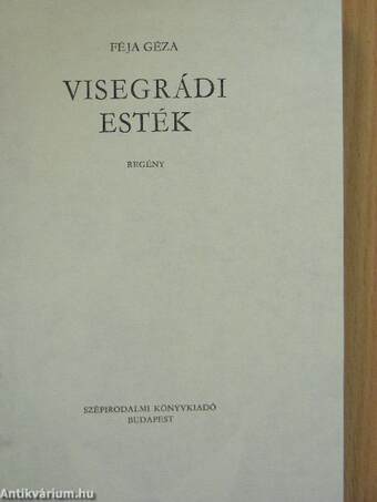 Visegrádi esték