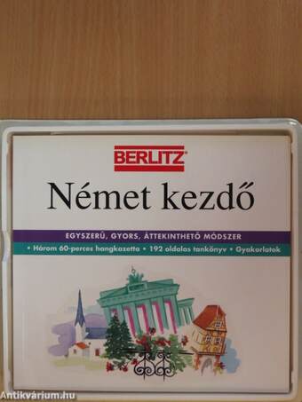 Német kezdő - 3 db kazettával