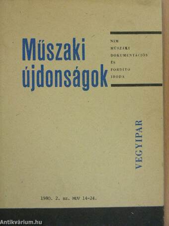 Műszaki Újdonságok 1980/2. MUV 14-24