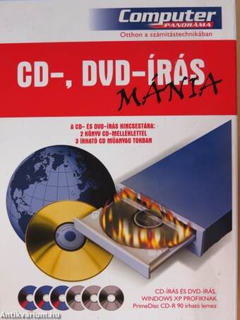 CD-, DVD-írás mánia - 6 CD-vel