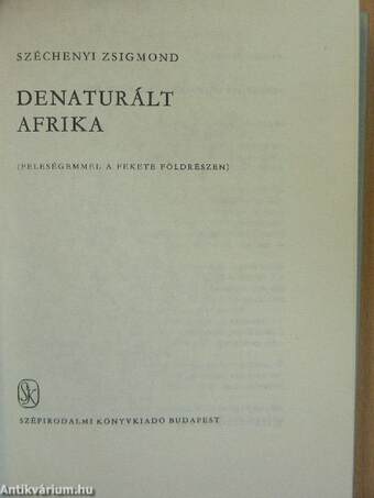 Denaturált Afrika