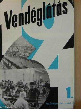 Vendéglátás 1964. január-december