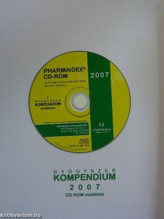 Gyógyszer kompendium 2007. I-II. - CD-vel