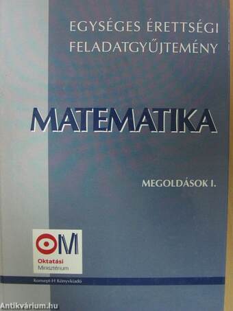 Matematika megoldások I-III.