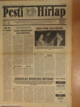 Reggeli Pesti Hírlap 1990. április 20.