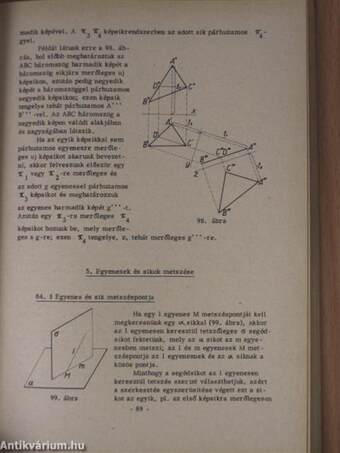 Ábrázoló geometria I.