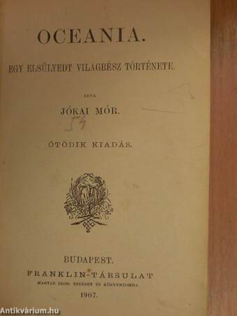 Oceania/Asszonyt kisér - Istent kisért/Az utolsó budai basa