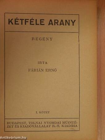 Kétféle arany I-II.