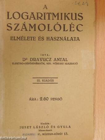 A logaritmikus számolóléc