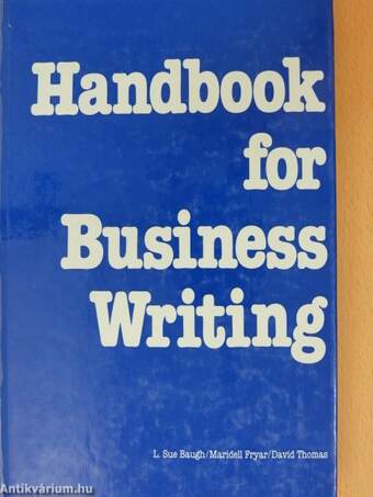 Handbook for Business Writing