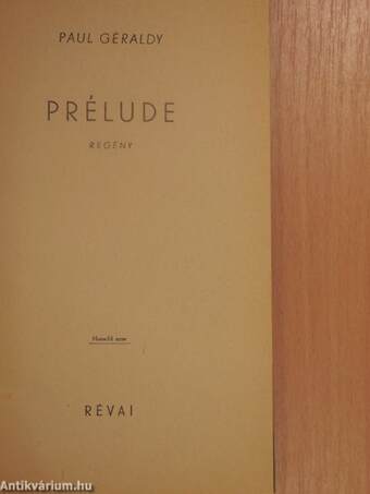 Prélude