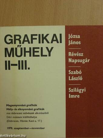 Grafikai Műhely II-III.