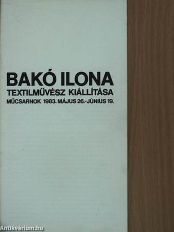 Bakó Ilona