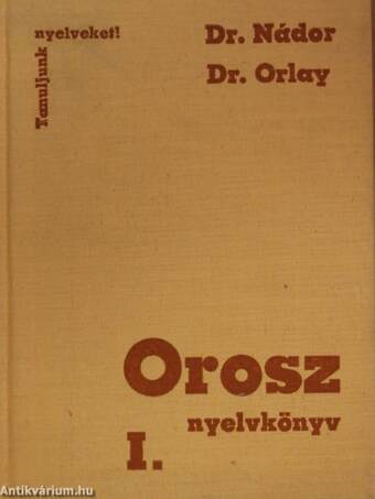 Orosz nyelvkönyv I./Orosz útmutató 1. - 10 db kazetta