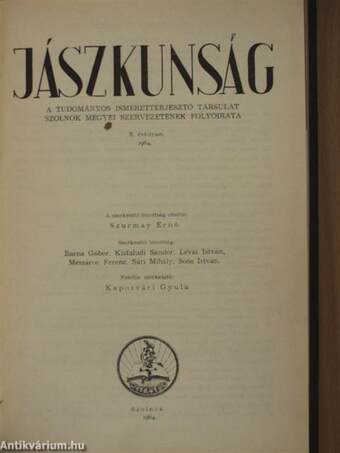 Jászkunság 1964/1-4.