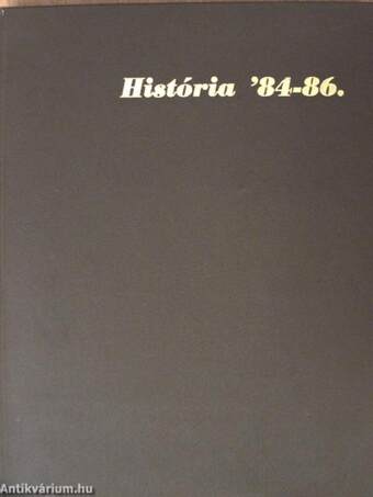 História 1984,1986/1-6.