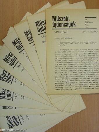 Műszaki Újdonságok 1968/3. MUV 31-44