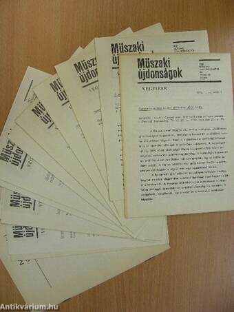 Műszaki Újdonságok 1973/1. MUV 1-16