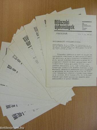 Műszaki Újdonságok 1974/6. MUV 80-95