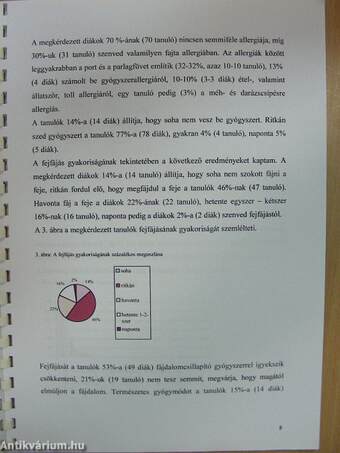 Kérdőíves felmérés a 13-14 éves korosztály testi, lelki és szellemi egészségi állapotáról