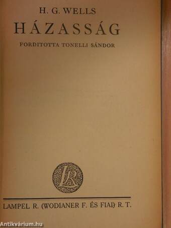 Házasság I-III.