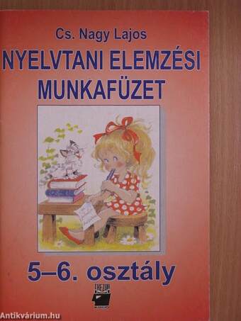 Nyelvtani elemzési munkafüzet 5-6. osztály