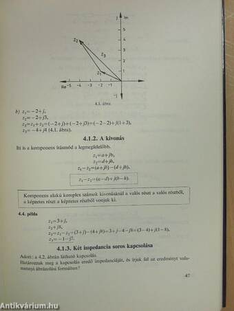 Elektrotechnikai és elektronikai számítások komplex számokkal