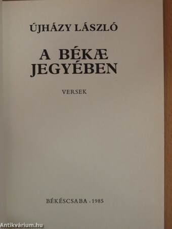 A békae jegyében