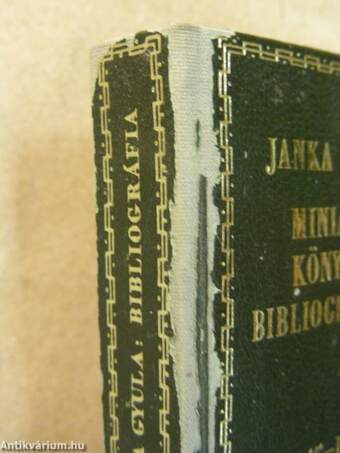 Miniatűr könyvek bibliográfiája 1945-1970 (minikönyv)