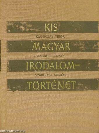 Kis magyar irodalomtörténet