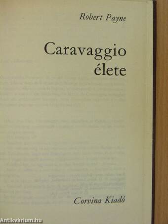 Caravaggio élete