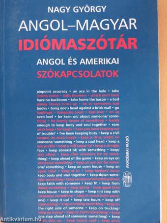 Angol-magyar idiómaszótár