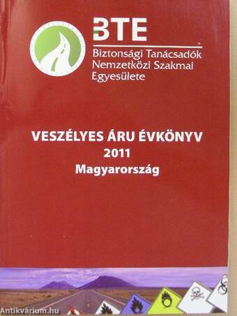 Veszélyes áru évkönyv 2011