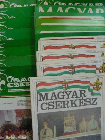 Magyar Cserkész 1989-1994. (vegyes számok) (19 db)
