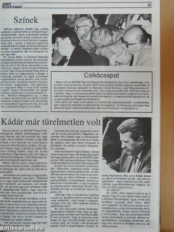 Ma holnap 1989. (nem teljes évfolyam)