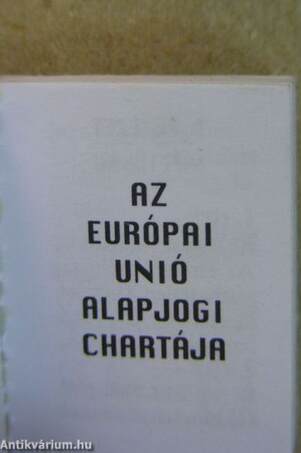 Alapjogaim az Európai Unióban (minikönyv)