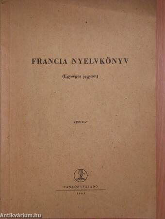 Francia nyelvkönyv