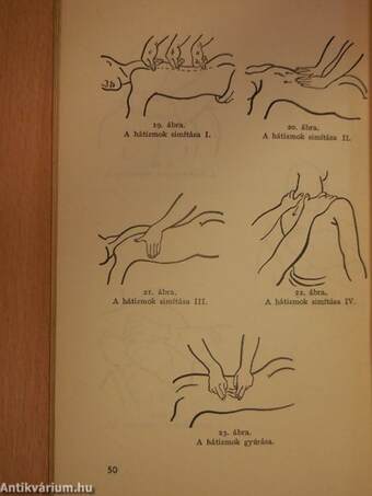 A gyógyító masszázs irányelvei