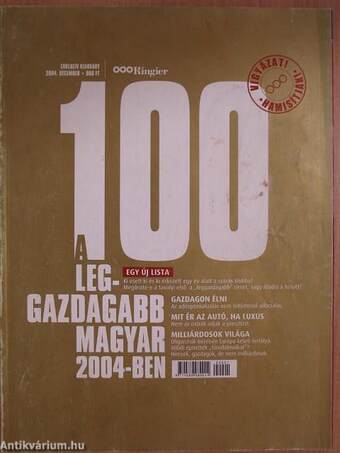A 100 leggazdagabb magyar 2004-ben