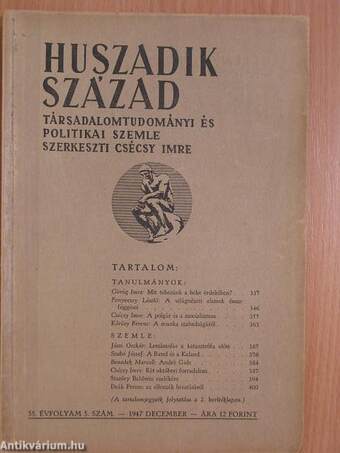 Huszadik Század 1947. december