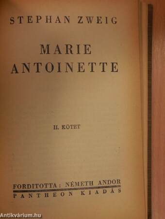 Marie Antoinette I-II.