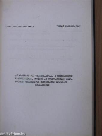 Az aláírási jog gyakorlásával, a cégbélyegzők használatával, továbbá az utalványozási jogosultság megadásával kapcsolatos szabályozás/A felesleges vagyontárgyak feltárásának, hasznosításának és selejtezésének szabályozása