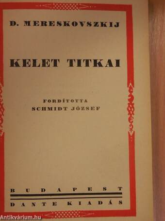 Kelet titkai